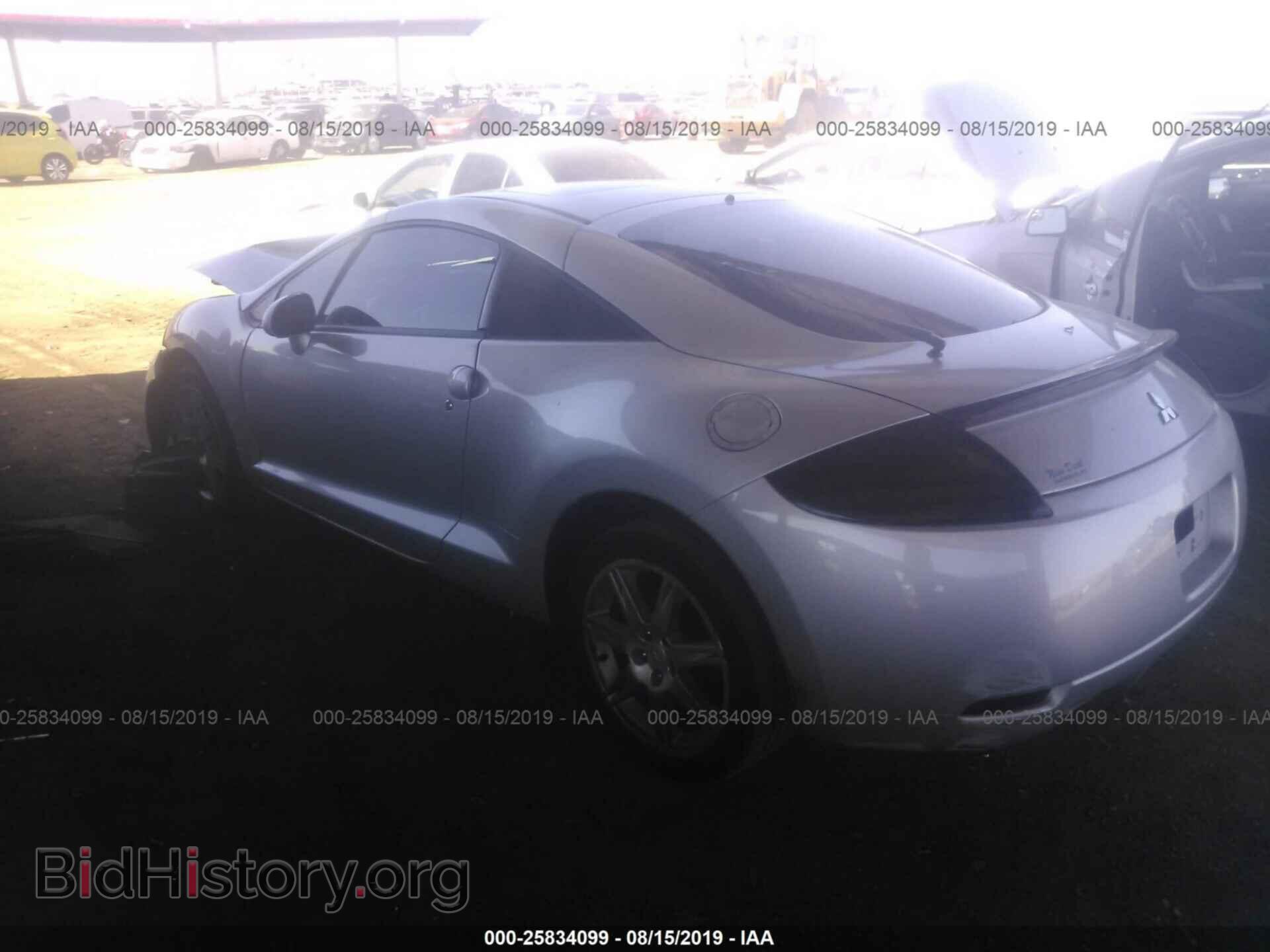 2007 MITSUBISHI ECLIPSE - VIN: 4A3AK64F27E073770 - Фото 3