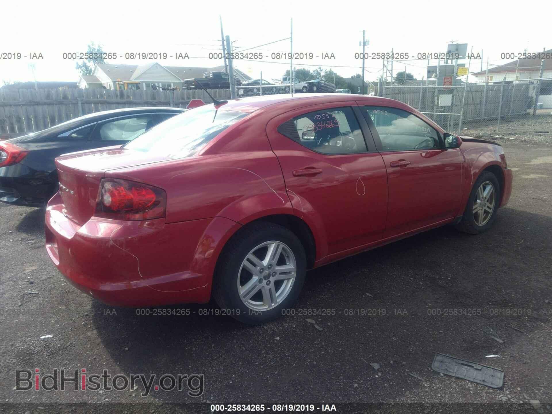 2012 DODGE AVENGER - VIN: 1C3CDZCB0CN133274 - Фото 4