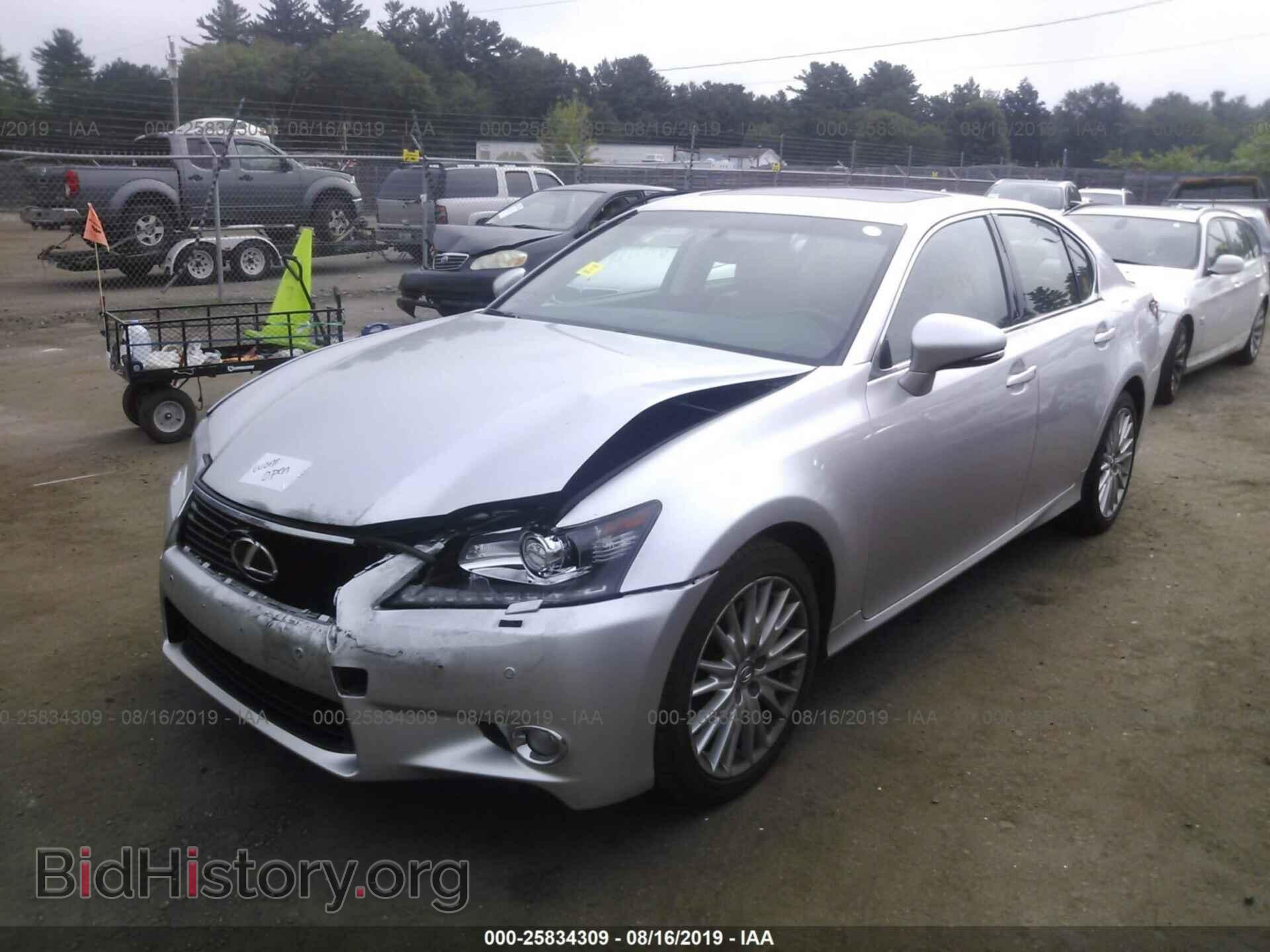 2013 LEXUS GS - VIN: JTHCE1BL7D5012326 - Фото 2