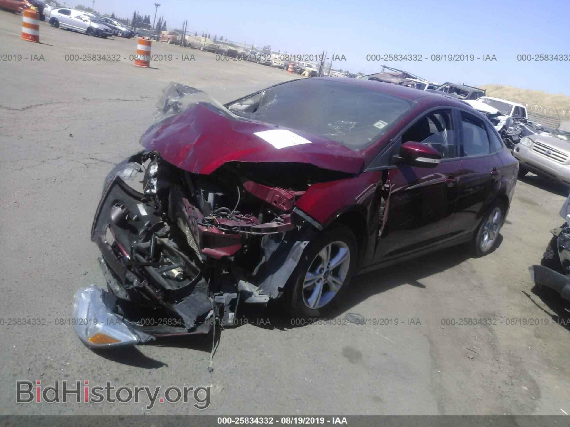2014 FORD FOCUS - VIN: 1FADP3F27EL224921 - Фото 2
