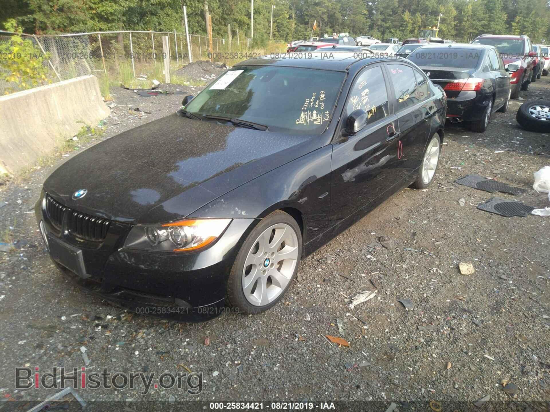 2008 BMW 335 - VIN: WBAVB73518VF51004 - Фото 2