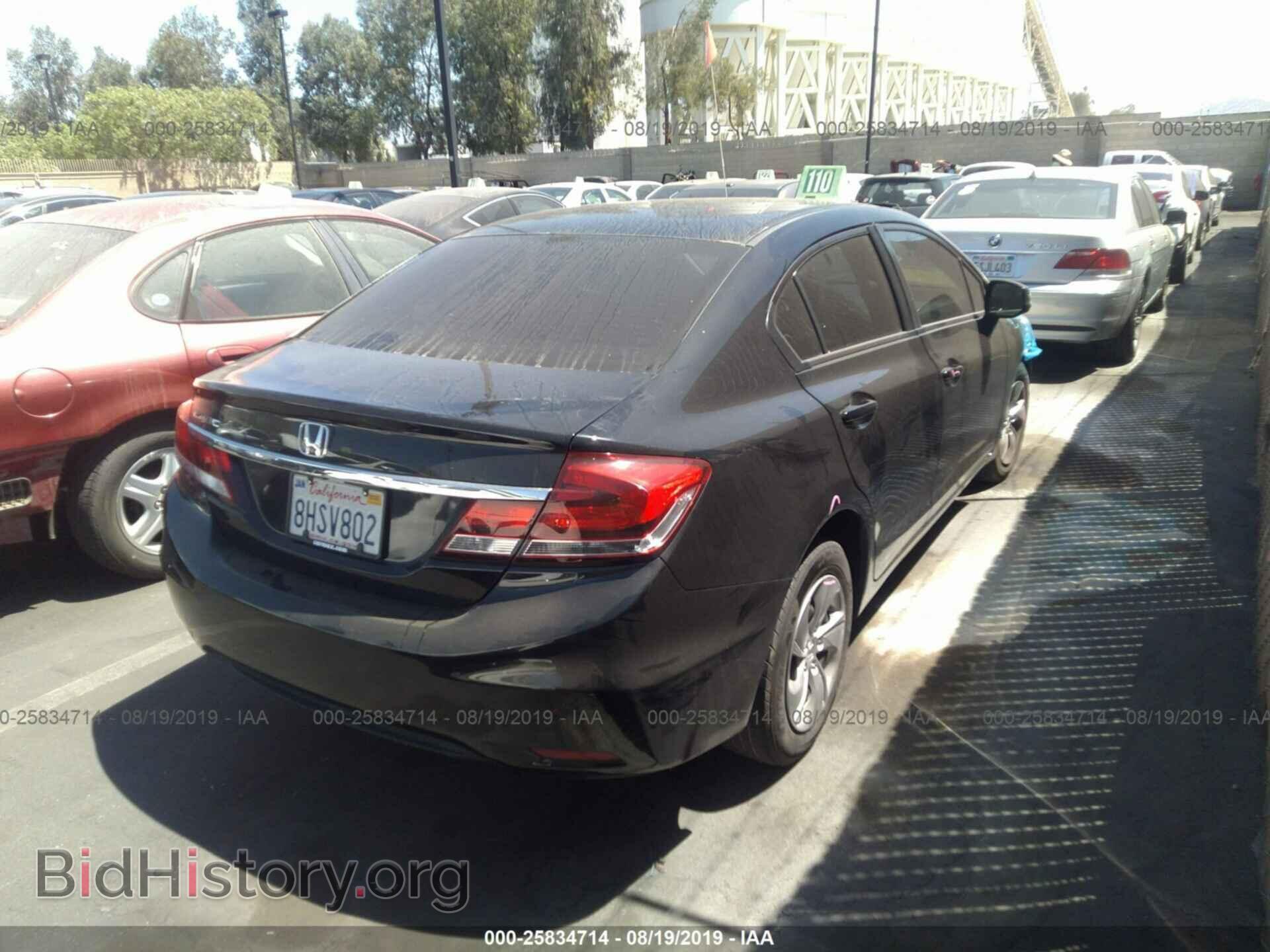 2013 HONDA CIVIC - VIN: 19XFB2E5XDE032777 - Фото 4