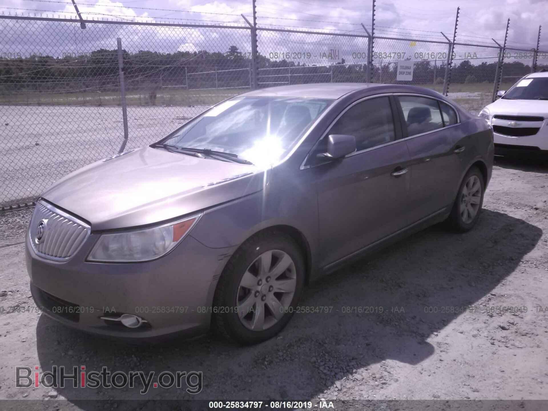 2012 BUICK LACROSSE - VIN: 1G4GD5E32CF290502 - Фото 2
