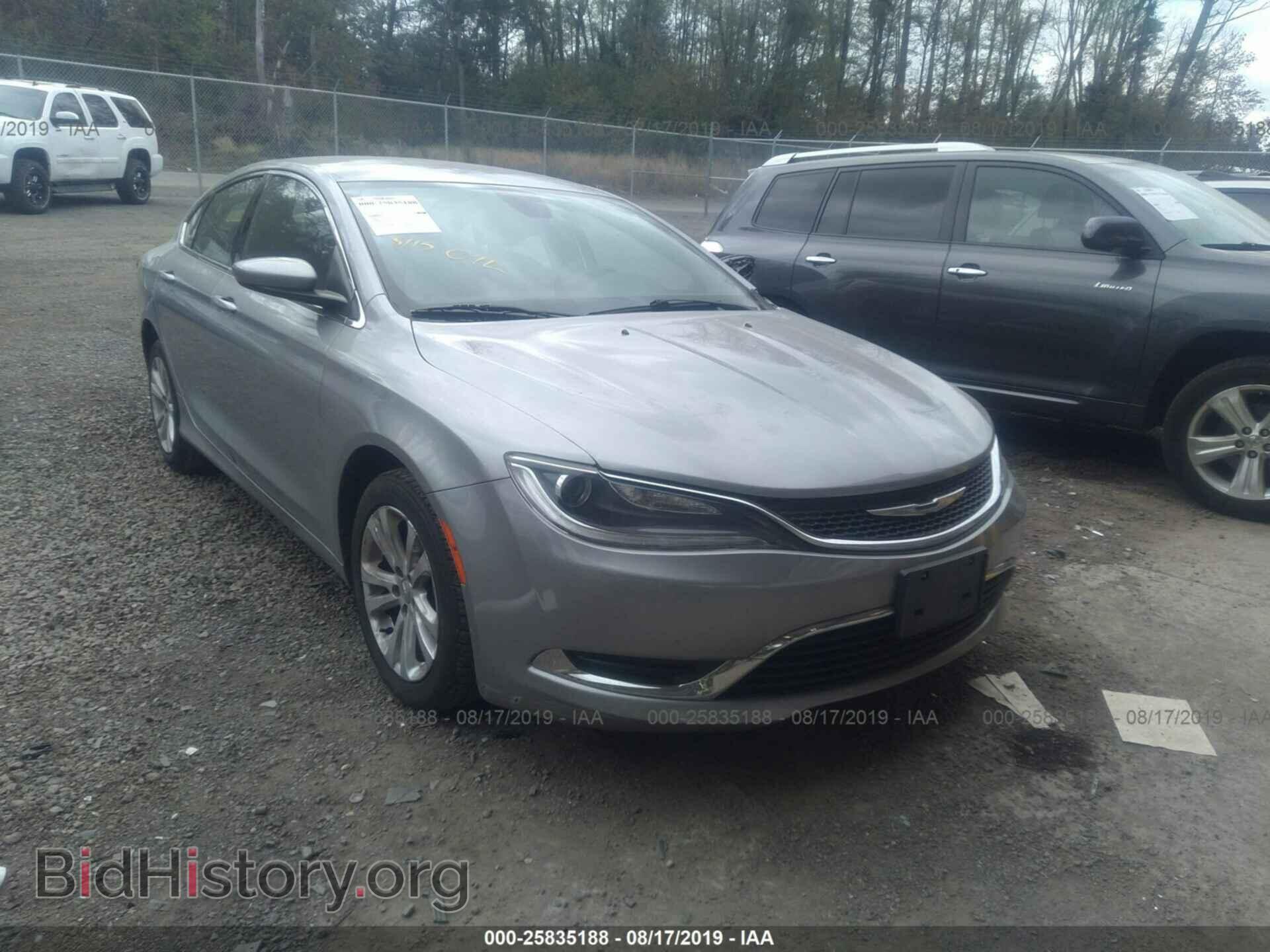 Photo 1C3CCCAB4FN725610 - CHRYSLER 200 2015