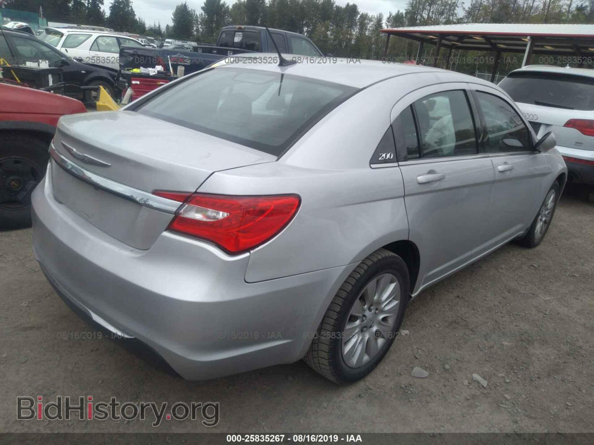 2012 CHRYSLER 200 - VIN: 1C3CCBAB1CN282077 - Фото 4