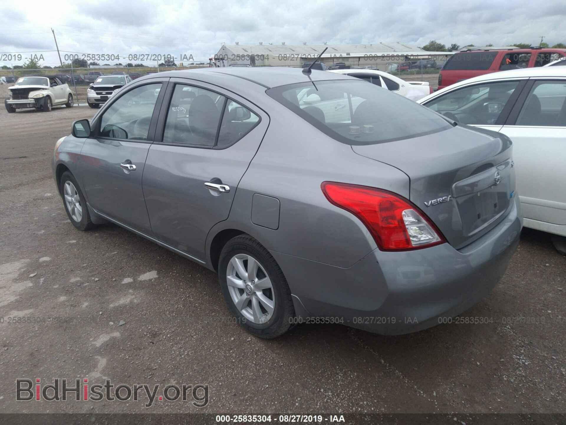 2012 NISSAN VERSA - VIN: 3N1CN7AP6CL937559 - Фото 3
