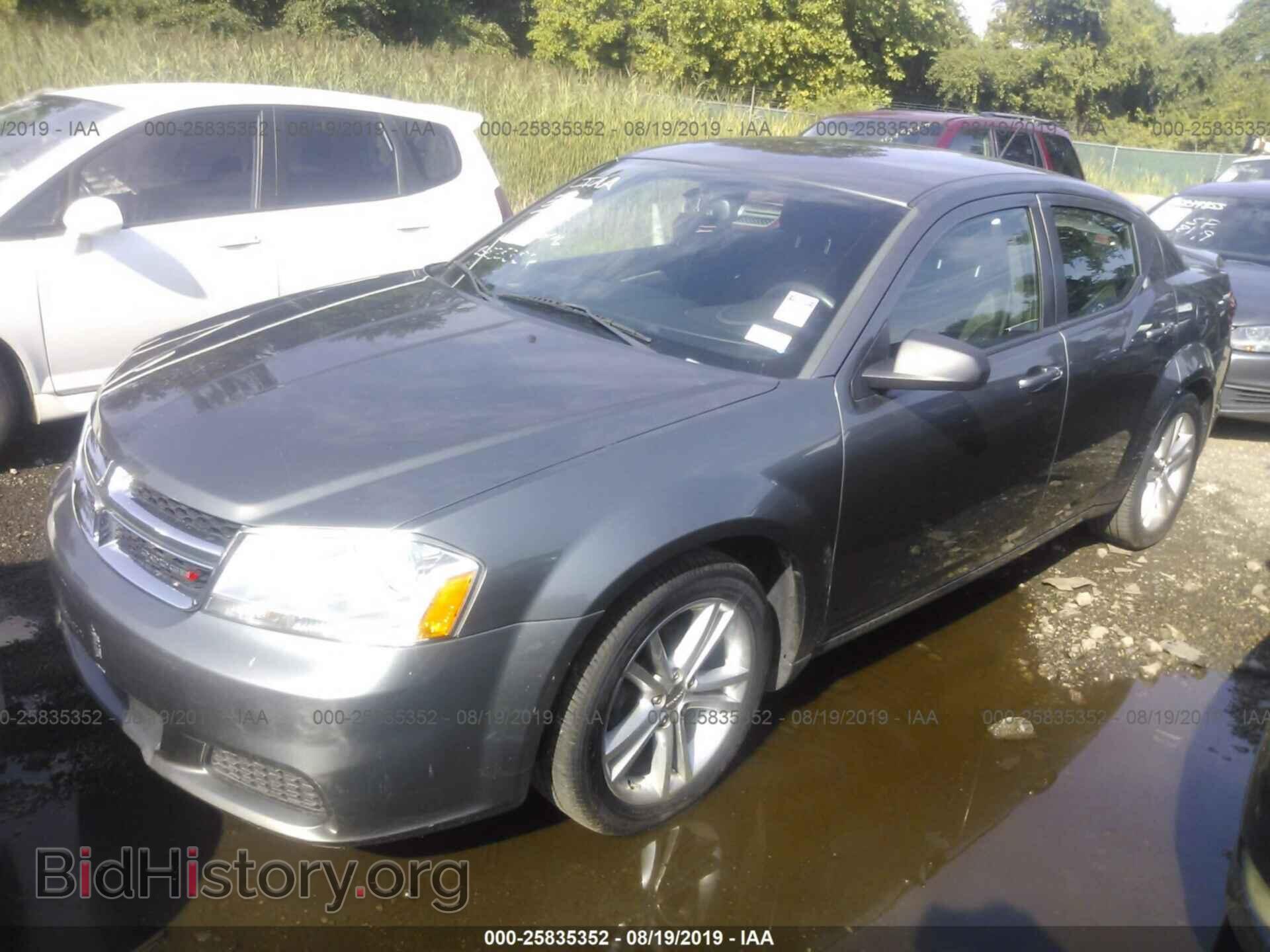 2013 DODGE AVENGER - VIN: 1C3CDZAG2DN587610 - Фото 2