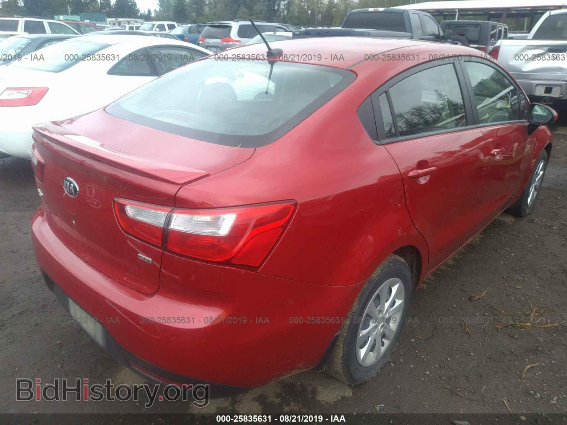 2013 KIA RIO - VIN: KNADM4A32D6316733 - Фото 4