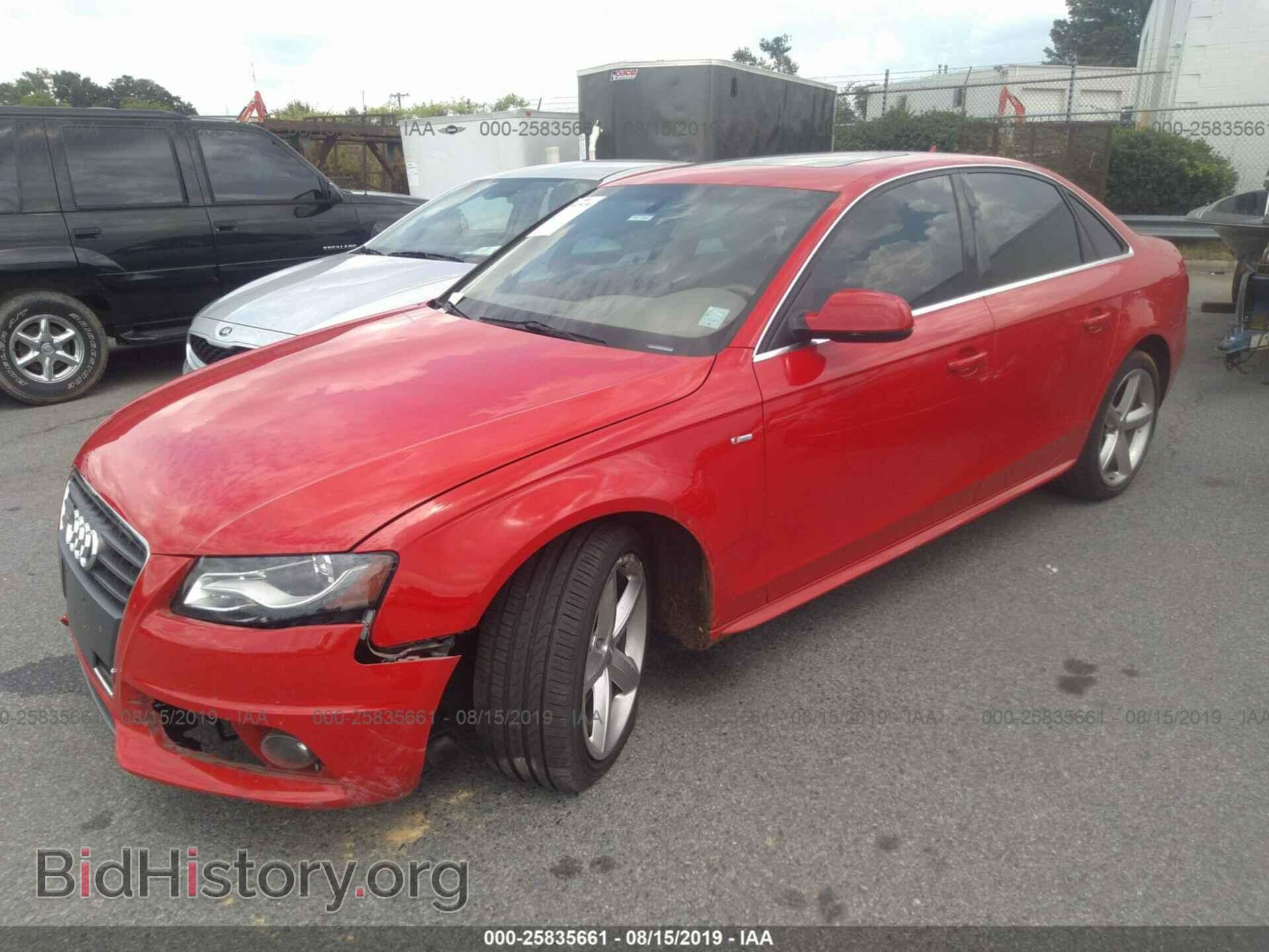 2012 AUDI A4 - VIN: WAUFFAFL4CA114272 - Photo 2