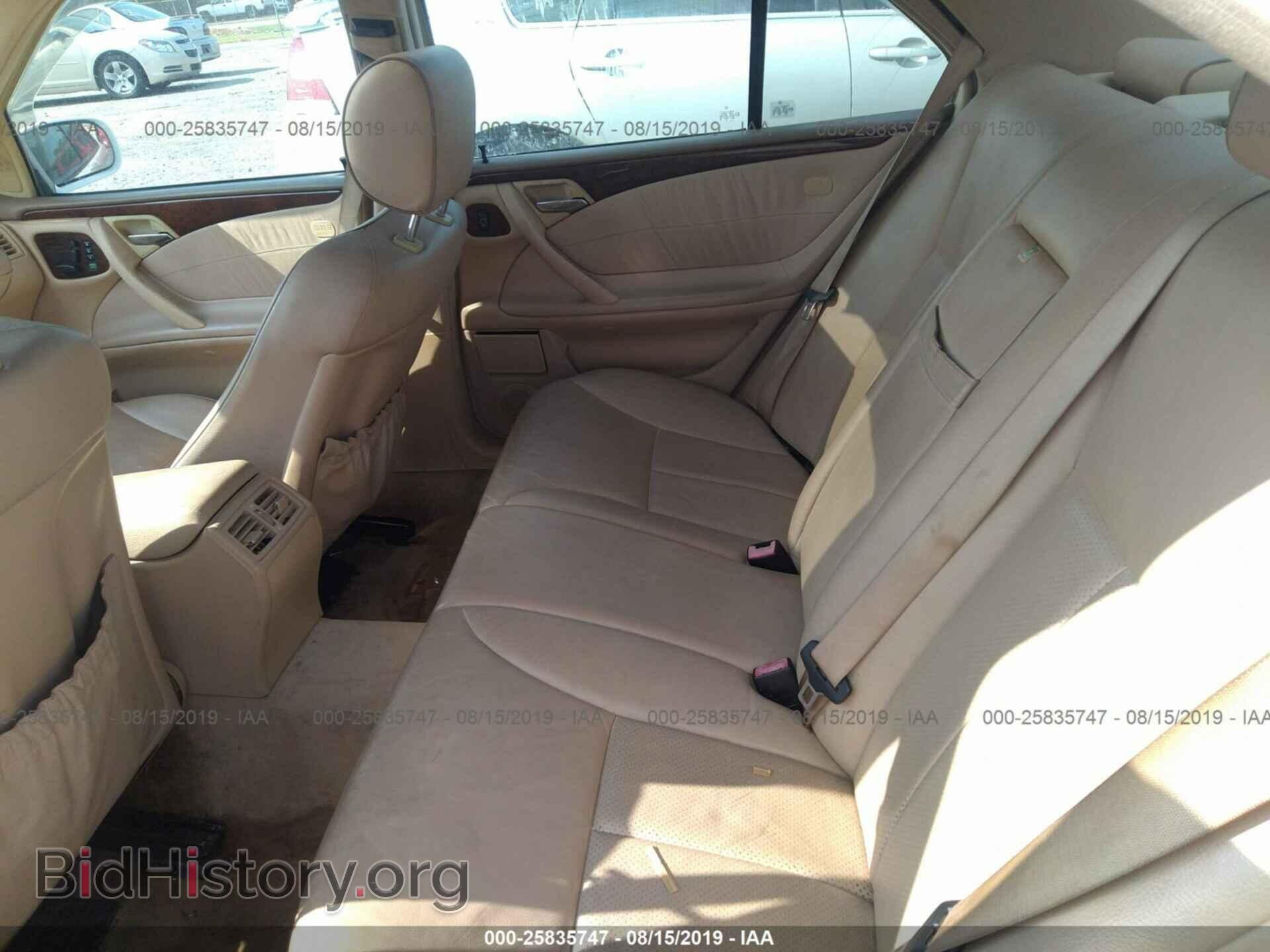 2000 MERCEDES-BENZ E - VIN: WDBJF65J2YB094775 - Фото 8