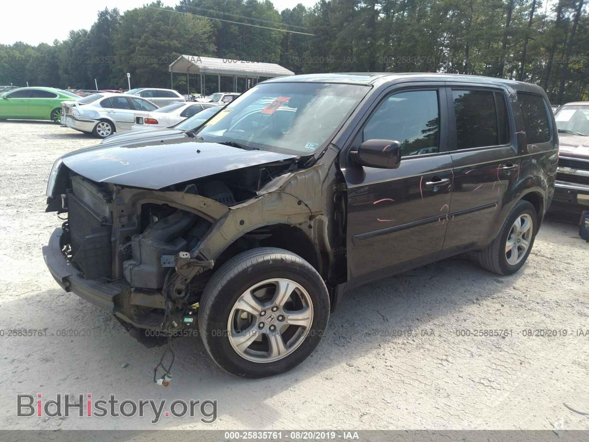2012 HONDA PILOT - VIN: 5FNYF3H58CB007318 - Photo 2