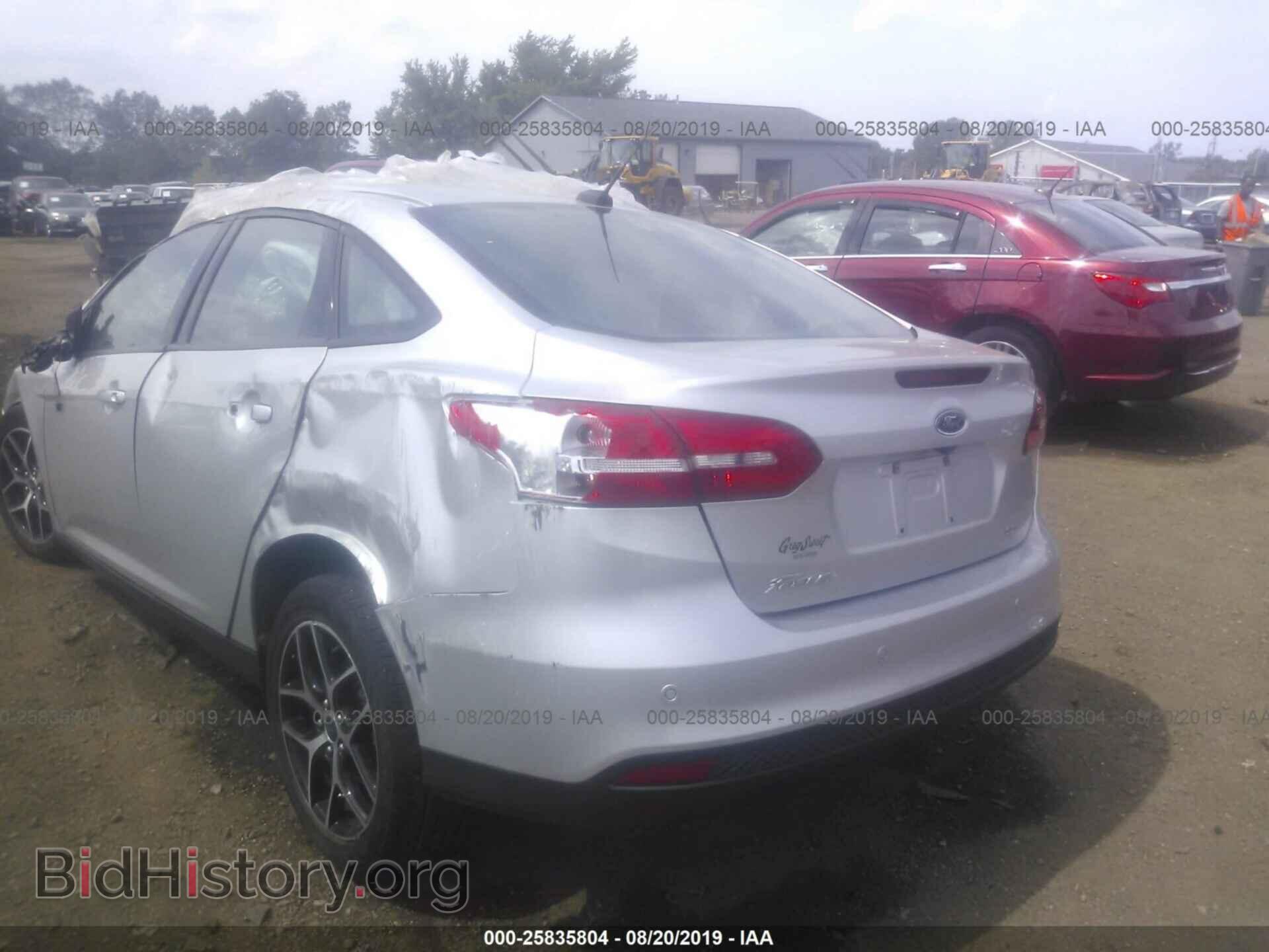 2018 FORD FOCUS - VIN: 1FADP3H21JL243634 - Фото 3
