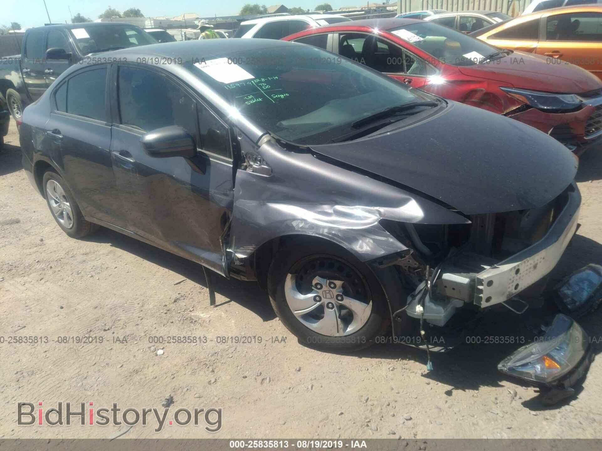 Фотография 19XFB2F58EE005853 - HONDA CIVIC 2014