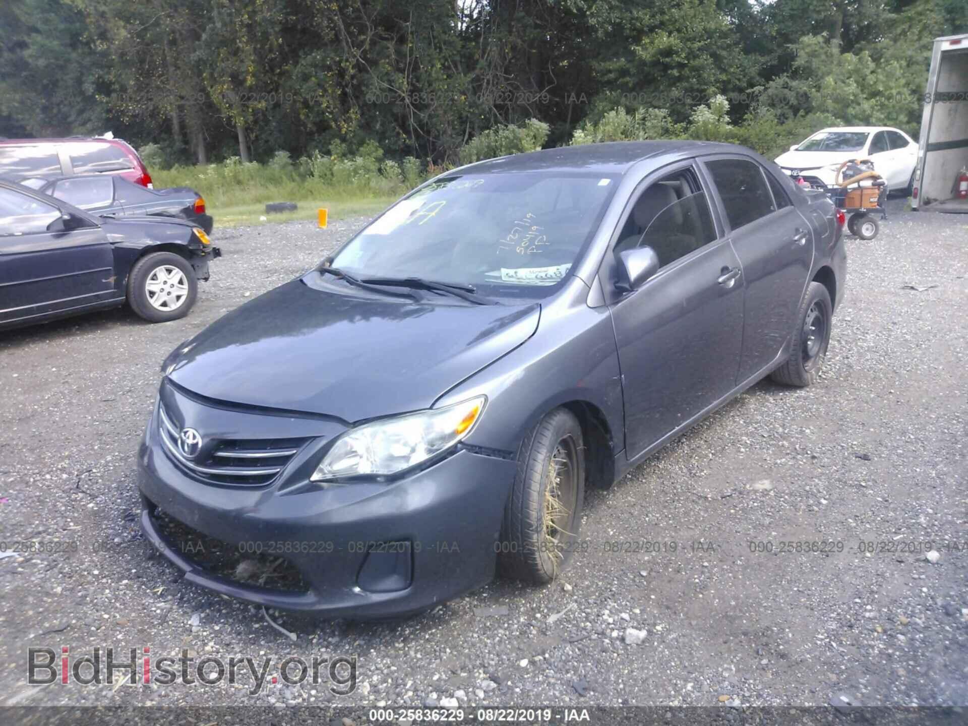 2013 TOYOTA COROLLA - VIN: 2T1BU4EE5DC936202 - Фото 2