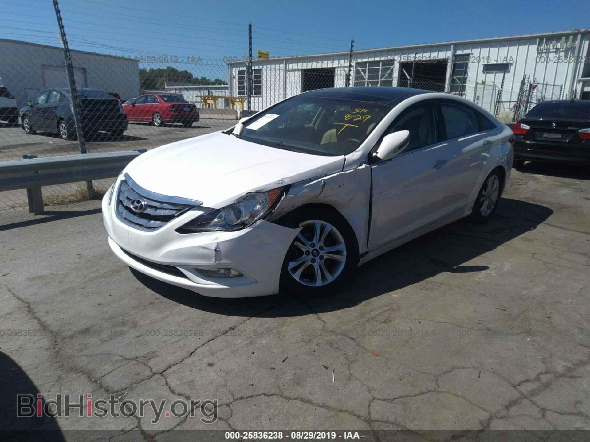 2012 HYUNDAI SONATA - VIN: 5NPEC4AC7CH437689 - Фото 2