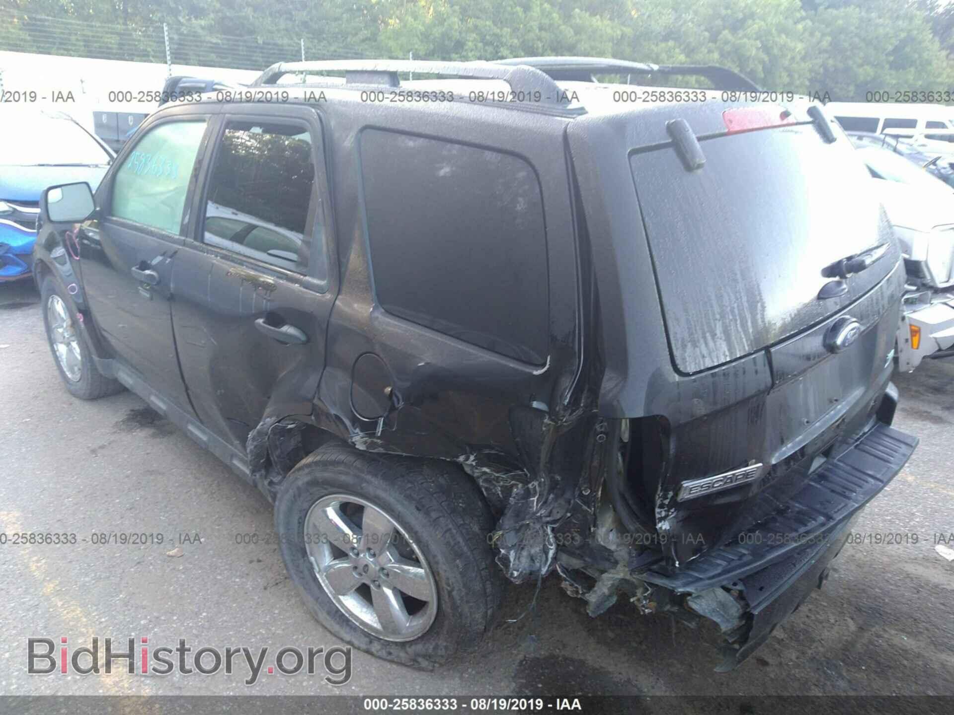 2012 FORD ESCAPE - VIN: 1FMCU0DG5CKA33105 - Фото 3
