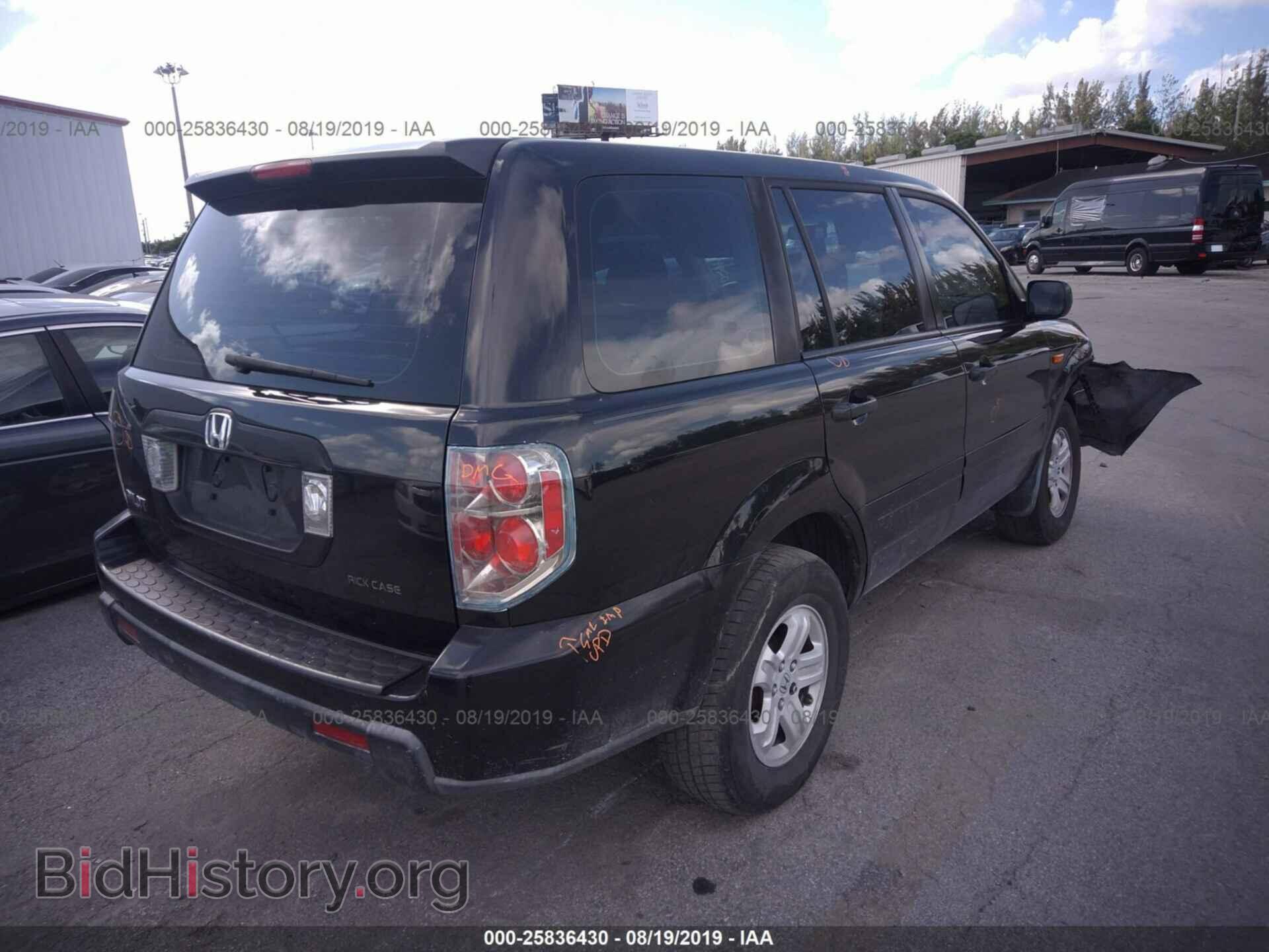 2006 HONDA PILOT - VIN: 5FNYF28126B024451 - Фото 4