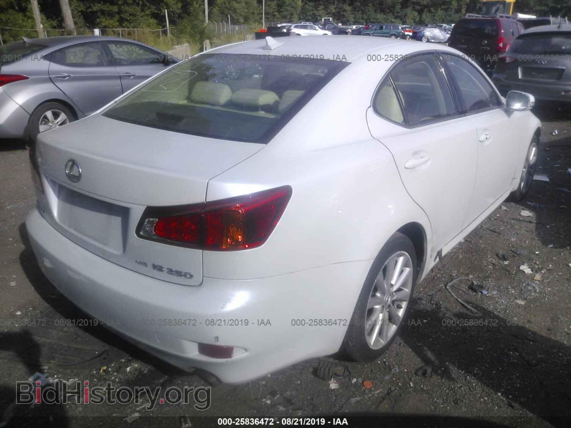 2009 LEXUS IS - VIN: JTHCK262895035511 - Фото 4