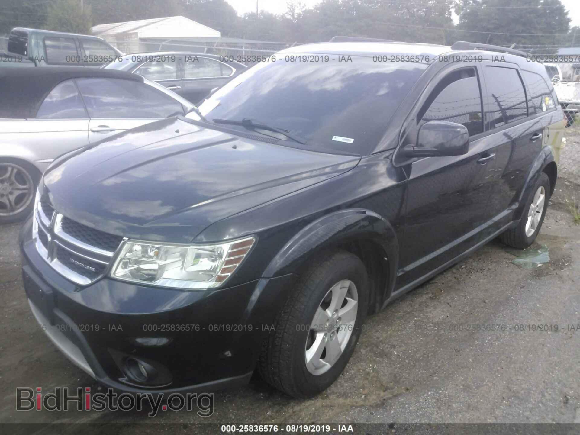 2012 DODGE JOURNEY - VIN: 3C4PDCBG8CT208147 - Фото 2