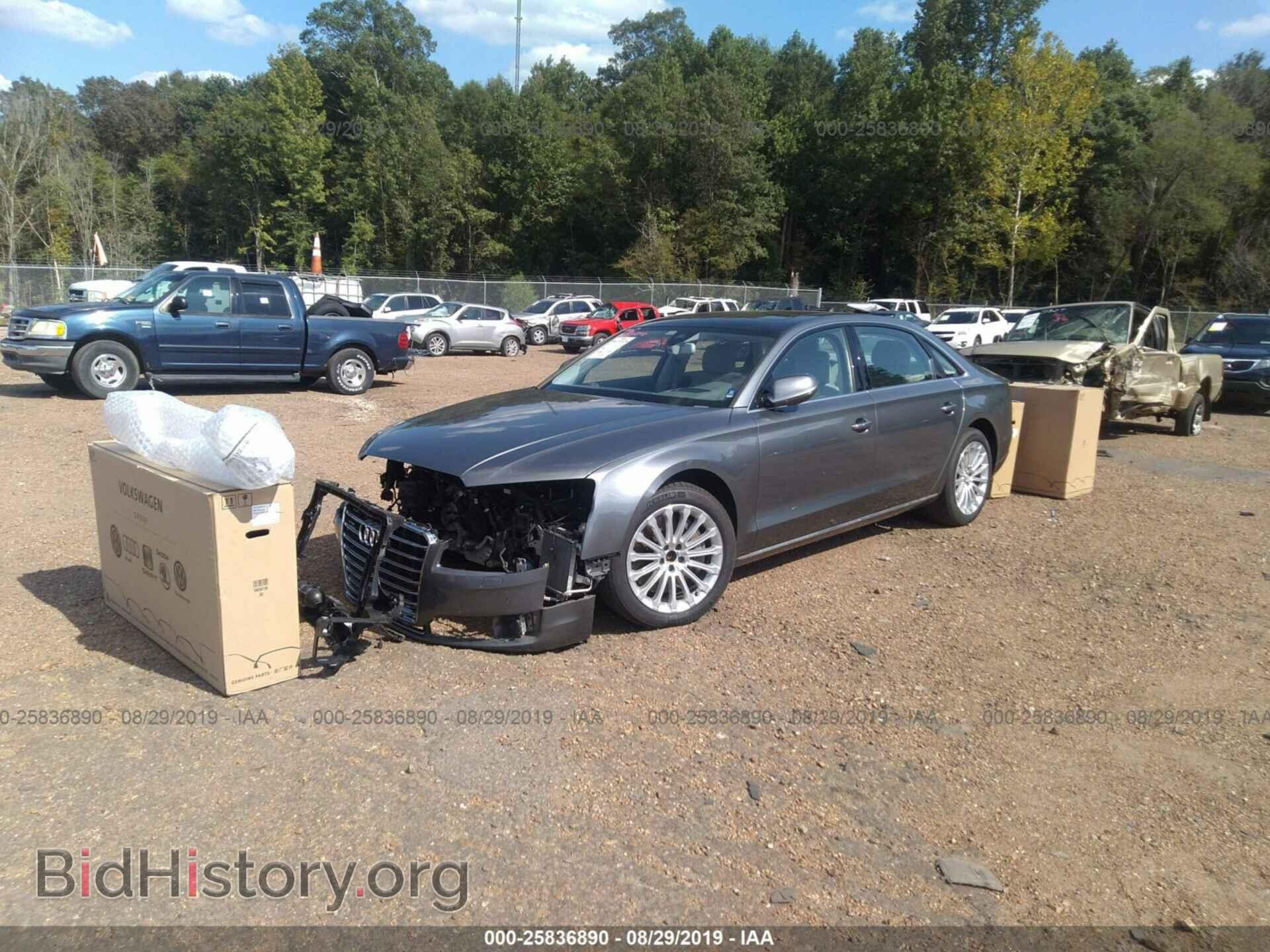 2015 AUDI A8 - VIN: WAU32AFD3FN009422 - Фото 2