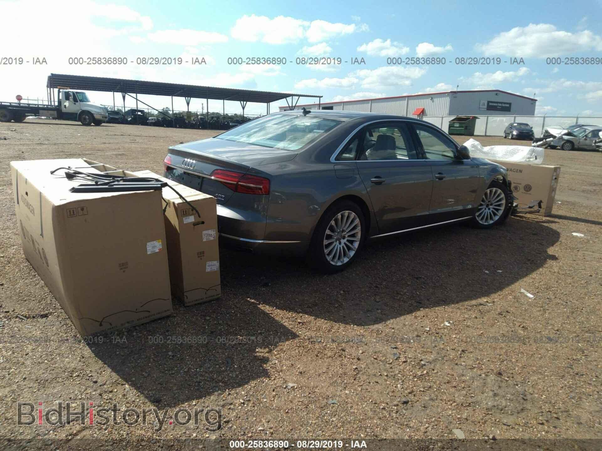 2015 AUDI A8 - VIN: WAU32AFD3FN009422 - Фото 4