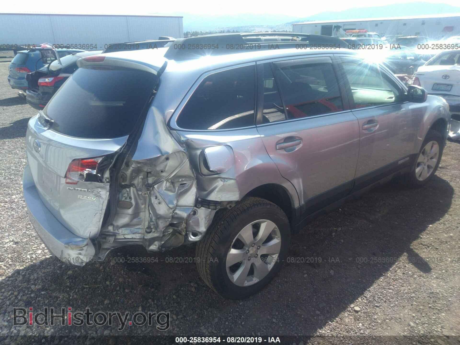 2012 SUBARU OUTBACK - VIN: 4S4BRBCC6C3302116 - Photo 4