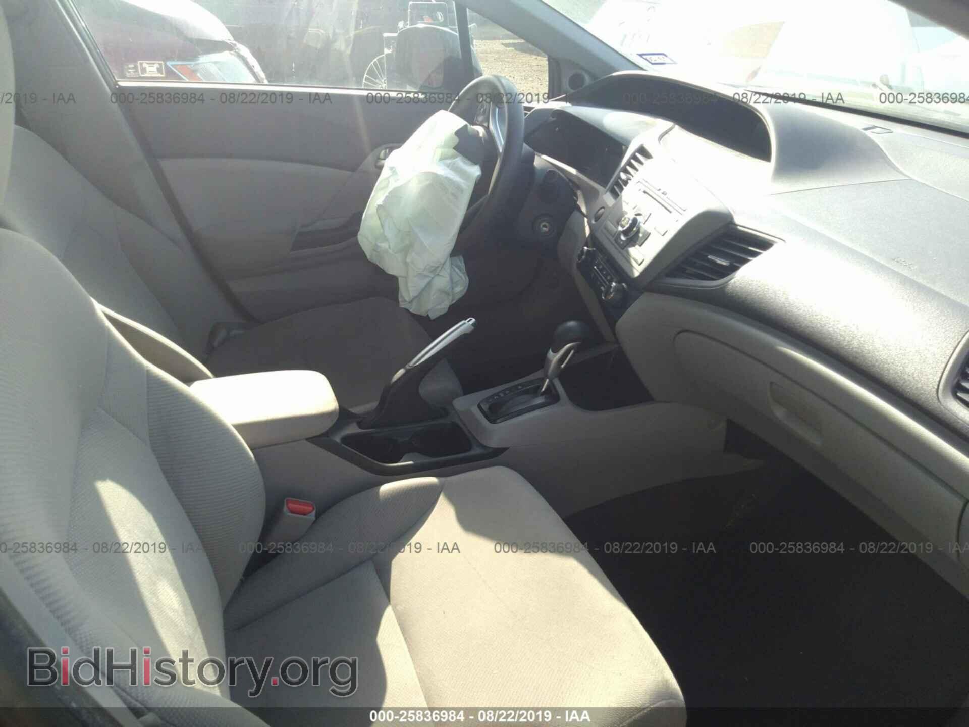 2012 HONDA CIVIC - VIN: 19XFB2F87CE047065 - Фото 5