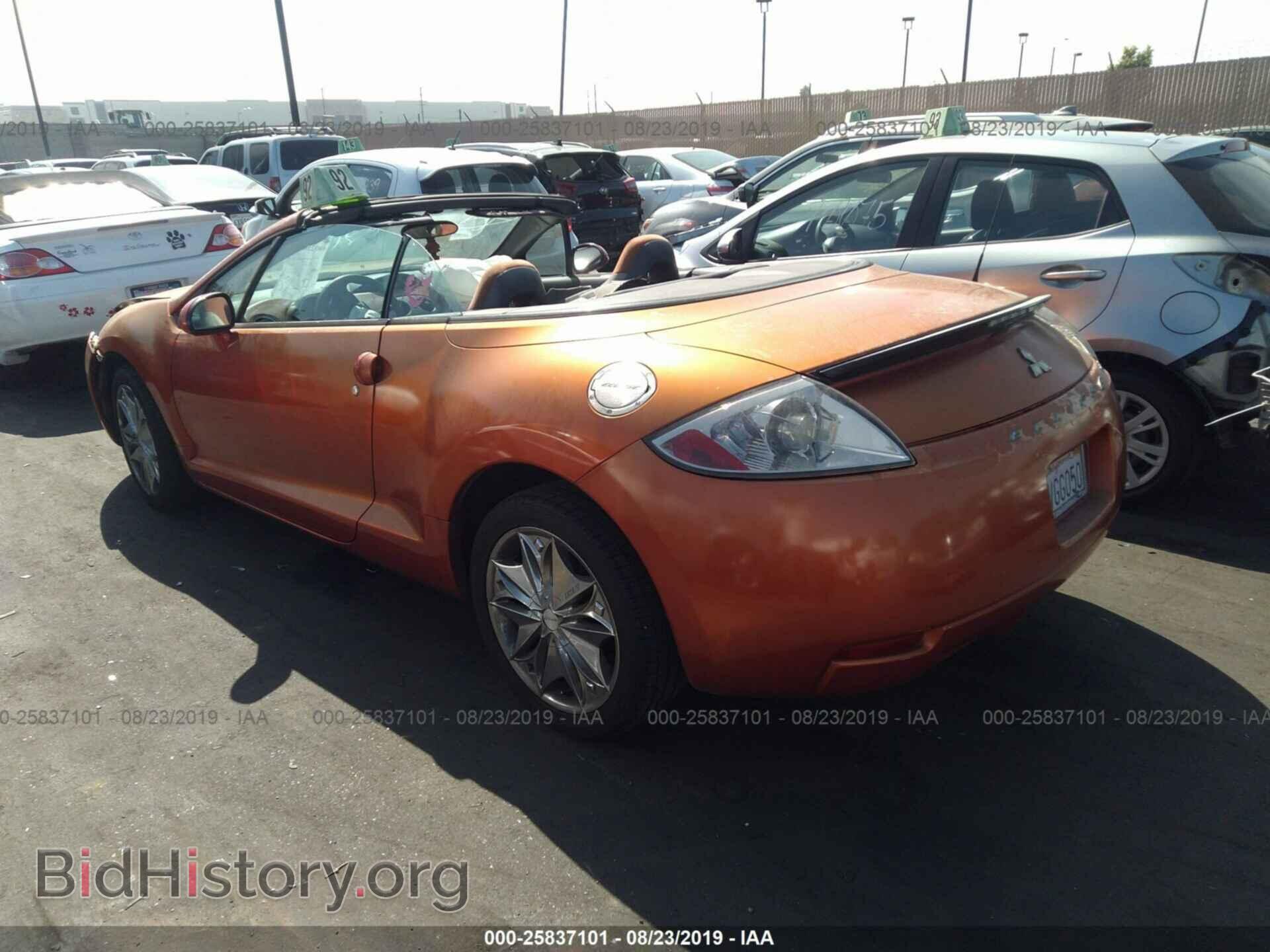 2007 MITSUBISHI ECLIPSE - VIN: 4A3AL35TX7E001151 - Фото 3