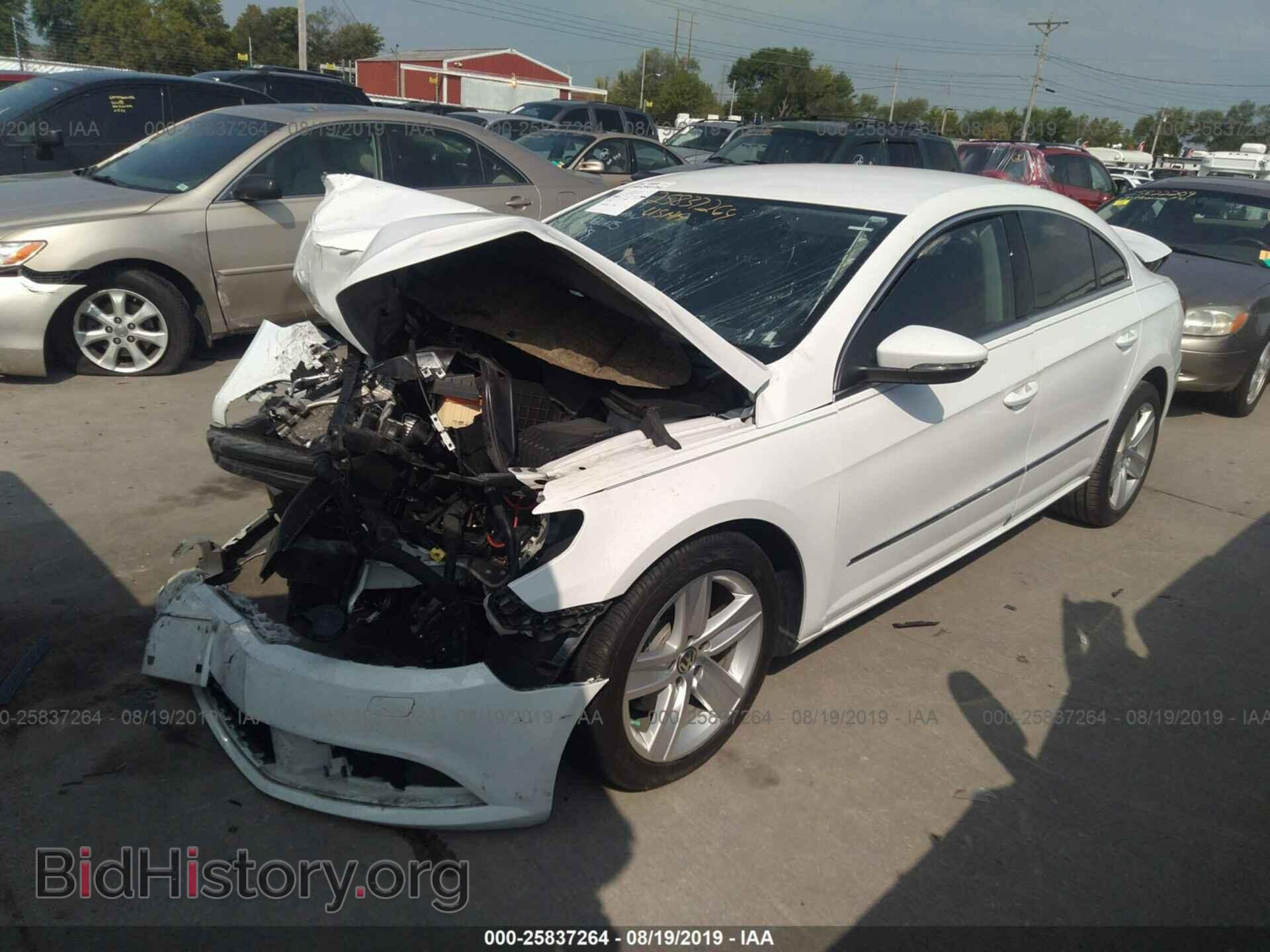 2017 VOLKSWAGEN CC - VIN: WVWKP7AN2HE501624 - Фото 2