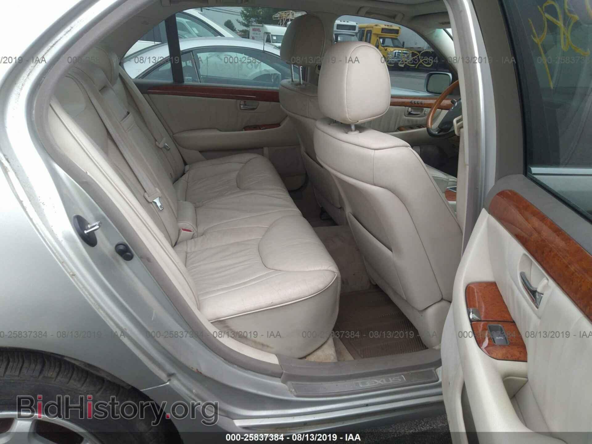 2002 LEXUS LS - VIN: JTHBN30F720069172 - Фото 8