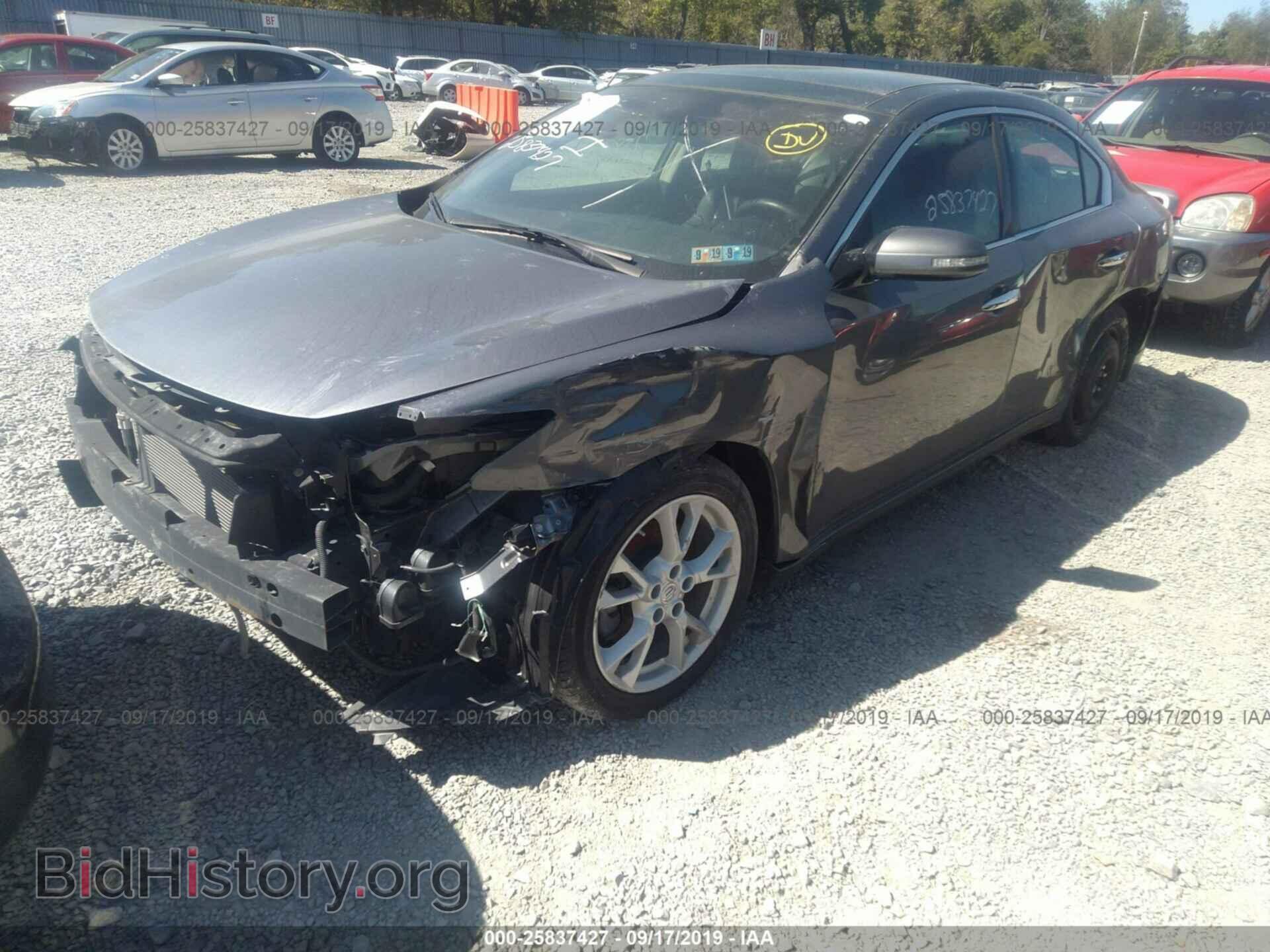 2014 NISSAN MAXIMA - VIN: 1N4AA5AP8EC496106 - Фото 2