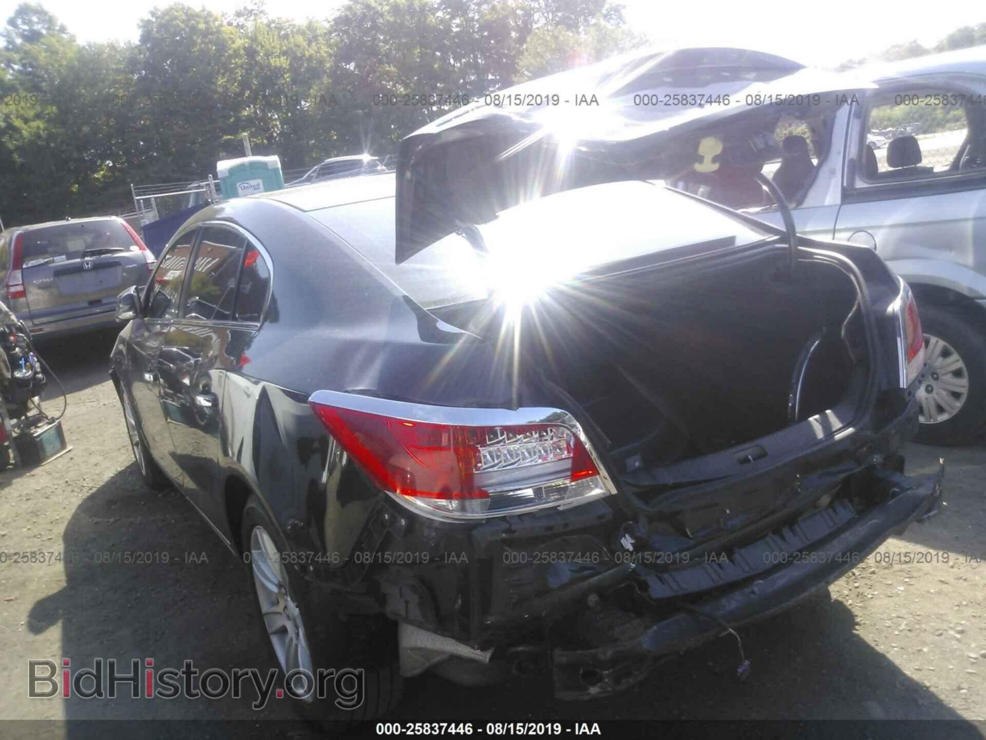 2012 BUICK LACROSSE - VIN: 1G4GD5E37CF248438 - Фото 3