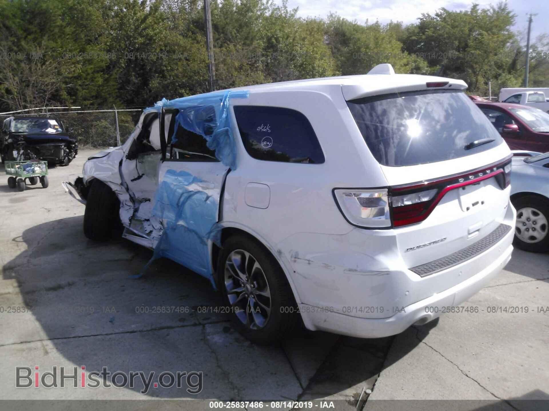 2019 DODGE DURANGO - VIN: 1C4RDHDG1KC684432 - Фото 3