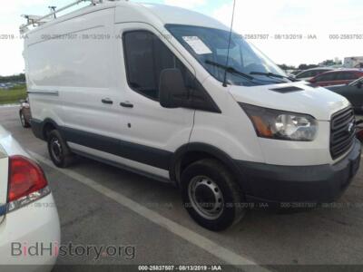 2017 Ford TRANSIT T-250, белый — VIN 1FTYR1CM1HKA22280, IAAI