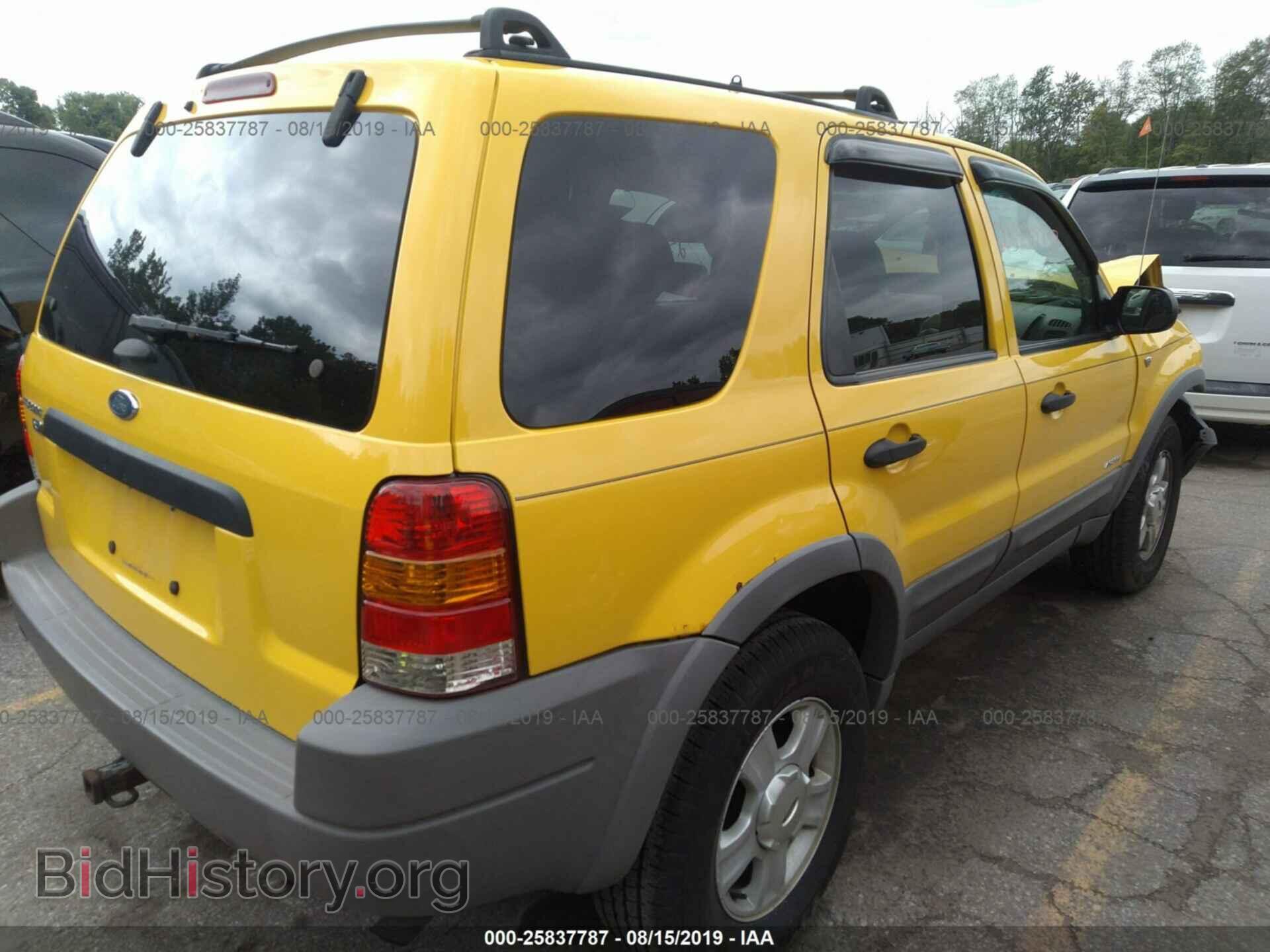 2002 FORD ESCAPE - VIN: 1FMYU031X2KA44764 - Фото 4