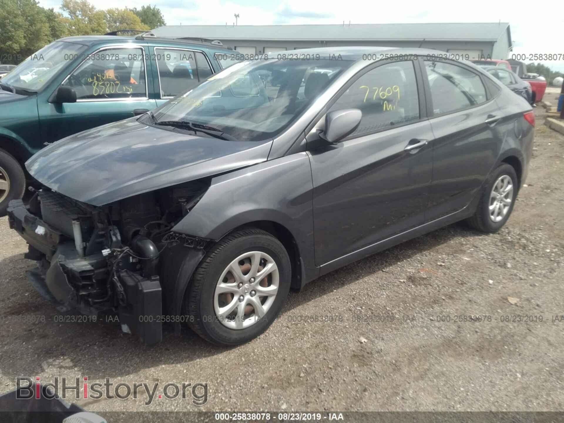 2013 HYUNDAI ACCENT - VIN: KMHCT4AE6DU295783 - Фото 2