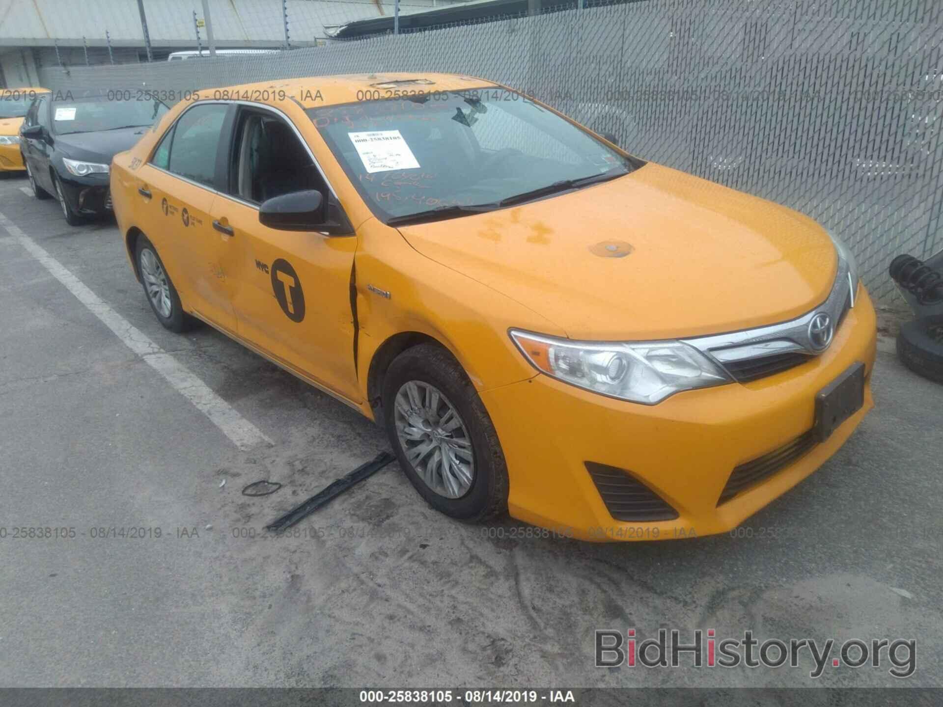 Photo 4T1BD1FK3EU107051 - TOYOTA CAMRY 2014