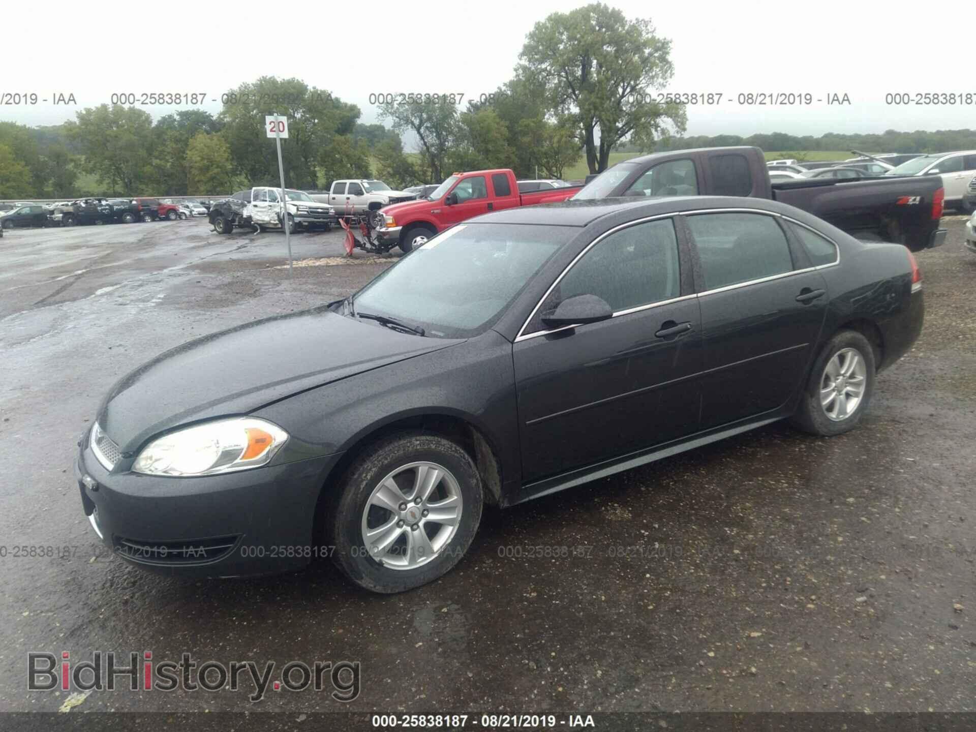 2013 CHEVROLET IMPALA - VIN: 2G1WF5E31D1239083 - Фото 2