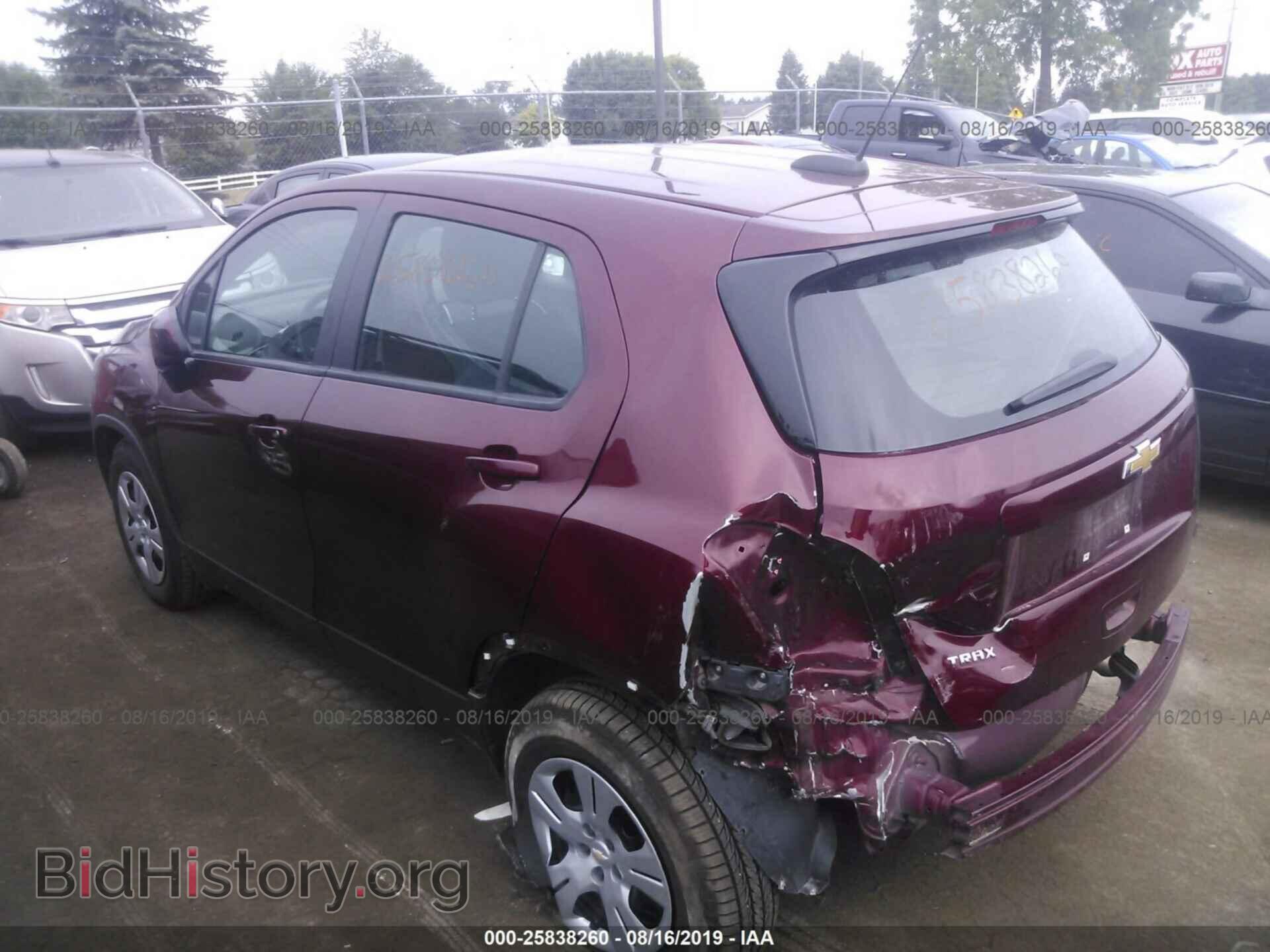 2017 CHEVROLET TRAX - VIN: 3GNCJKSB8HL276162 - Фото 3