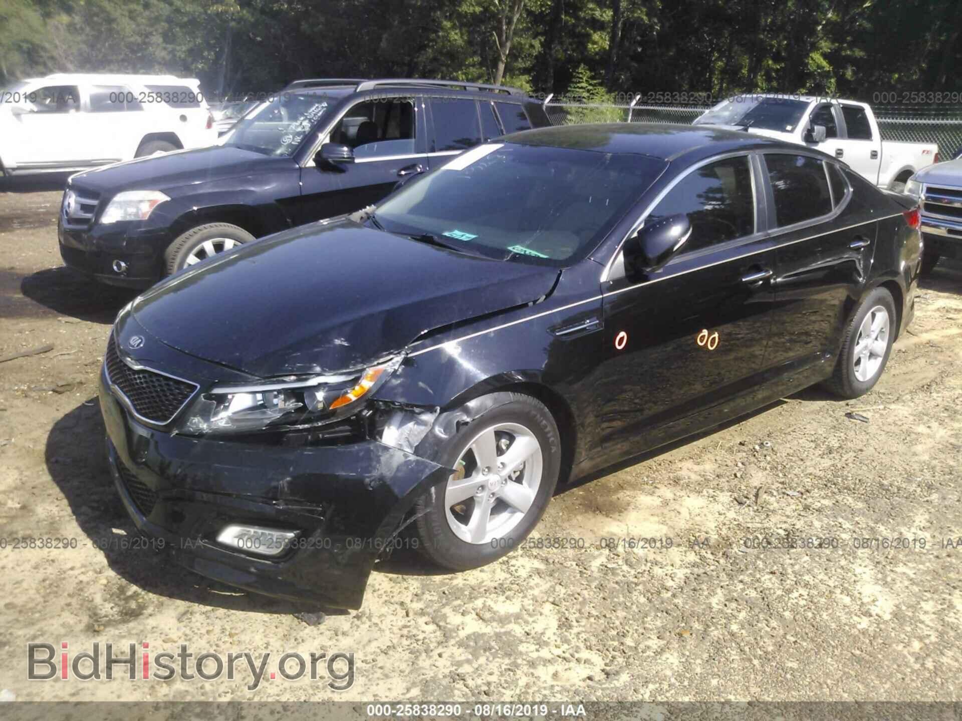 2015 KIA OPTIMA - VIN: 5XXGM4A70FG452477 - Фото 2