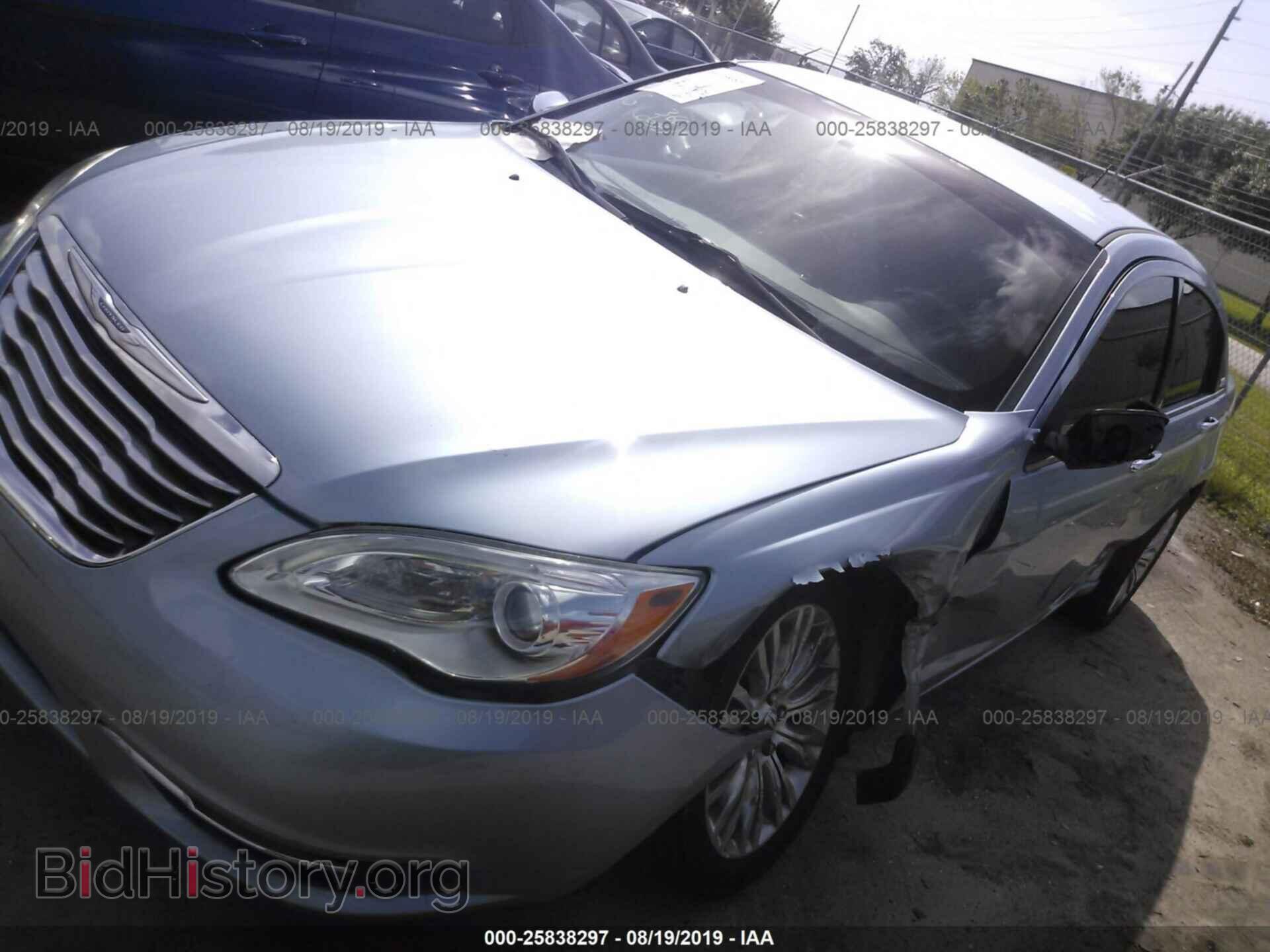 2012 CHRYSLER 200 - VIN: 1C3CCBCB6CN299065 - Фото 2