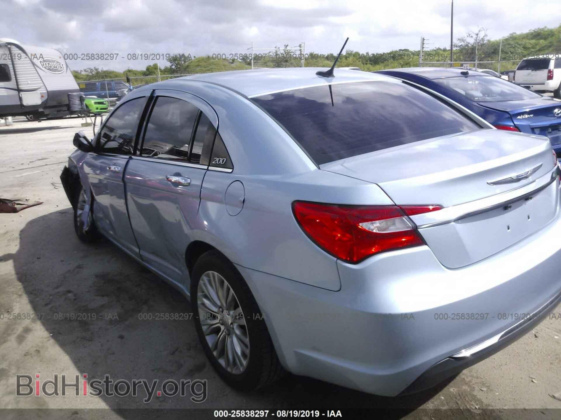 2012 CHRYSLER 200 - VIN: 1C3CCBCB6CN299065 - Фото 3
