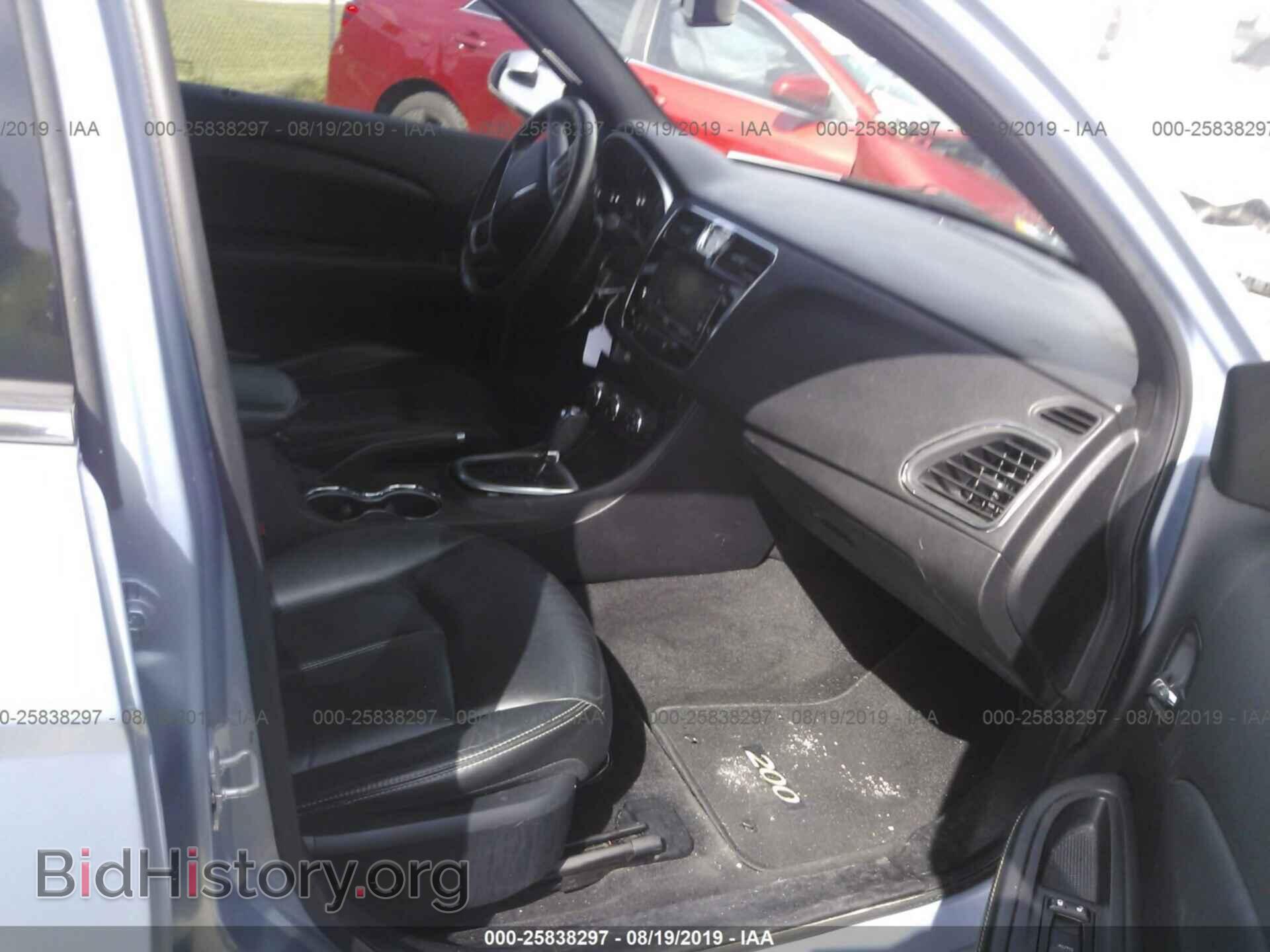 2012 CHRYSLER 200 - VIN: 1C3CCBCB6CN299065 - Фото 5