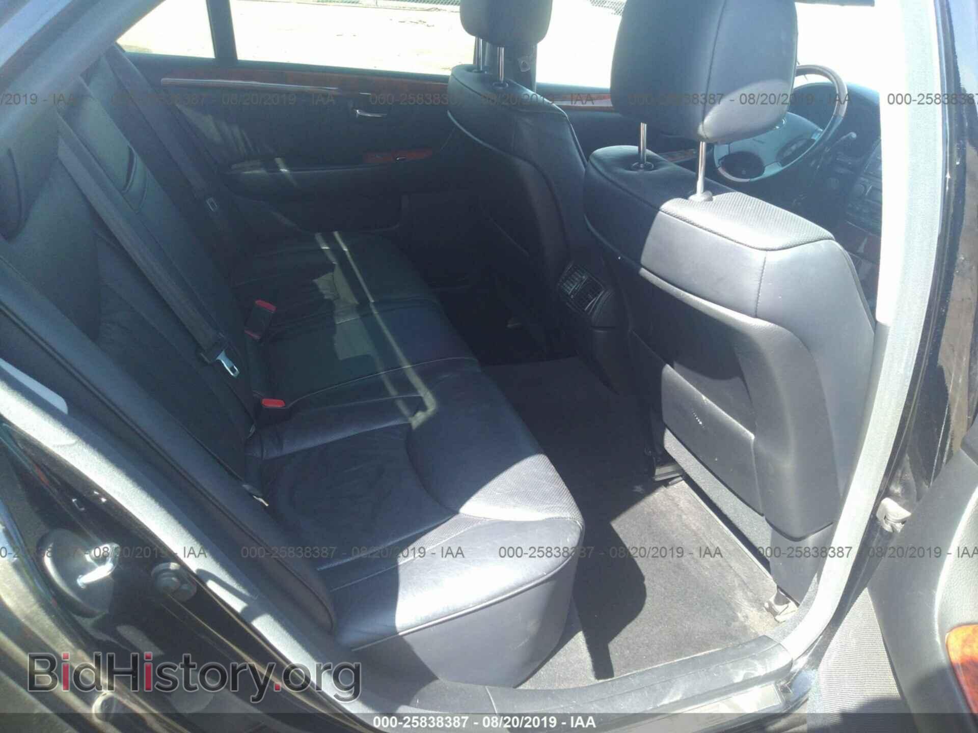 2005 LEXUS LS - VIN: JTHBN36F850181653 - Фото 8