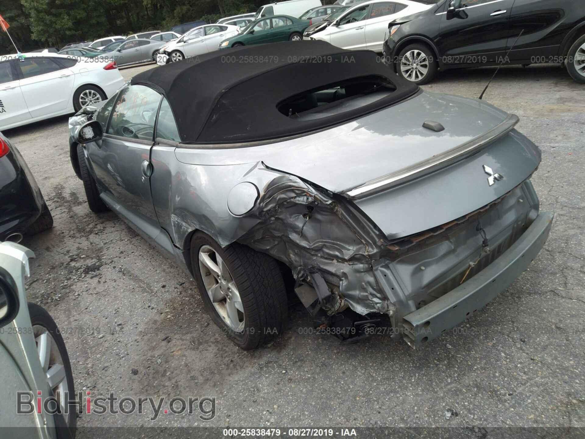 2008 MITSUBISHI ECLIPSE - VIN: 4A3AL25F38E025474 - Фото 3