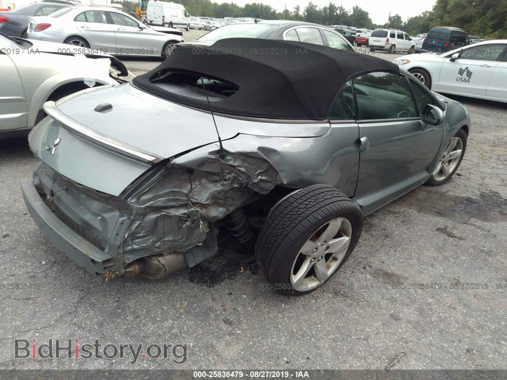 2008 MITSUBISHI ECLIPSE - VIN: 4A3AL25F38E025474 - Фото 4