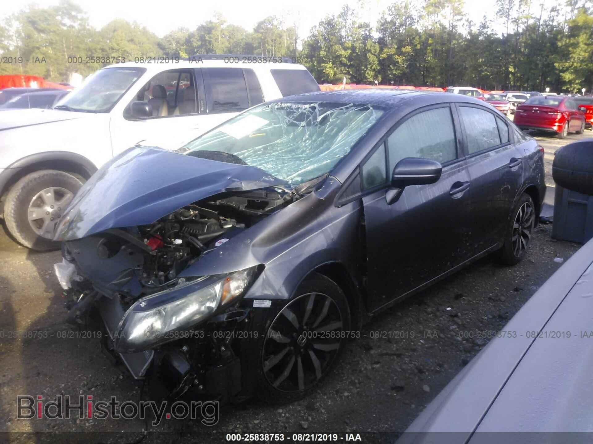 2014 HONDA CIVIC - VIN: 19XFB2F94EE043776 - Фото 2