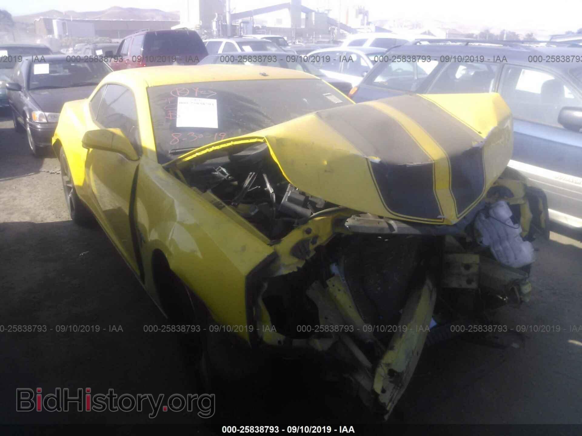 Photo 2G1FB1ED2B9149260 - CHEVROLET CAMARO 2011