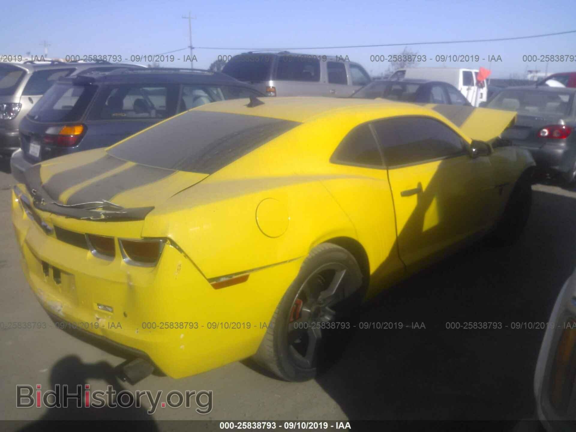 2011 CHEVROLET CAMARO - VIN: 2G1FB1ED2B9149260 - Фото 4