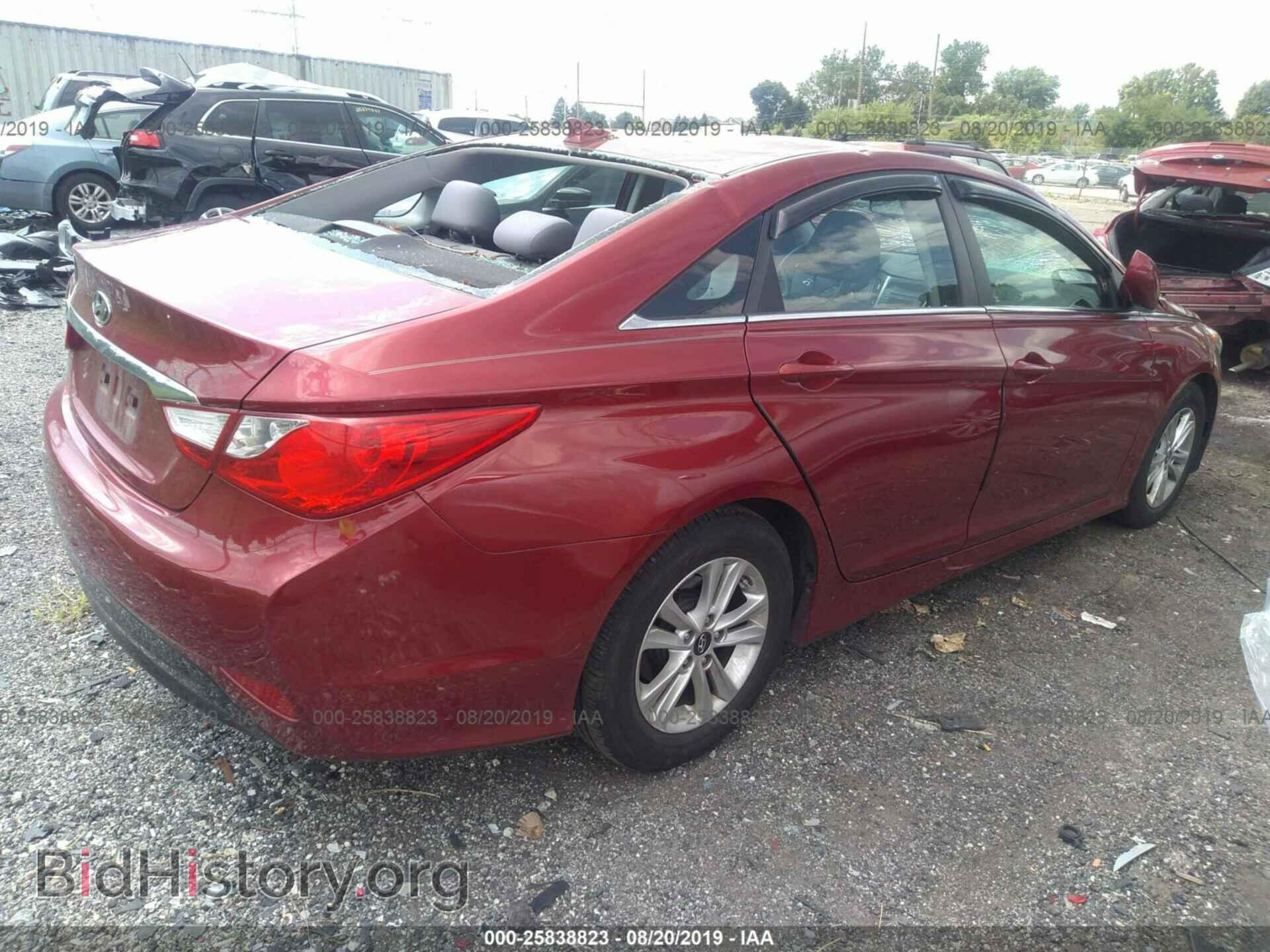 2014 HYUNDAI SONATA - VIN: 5NPEB4AC6EH940801 - Фото 4